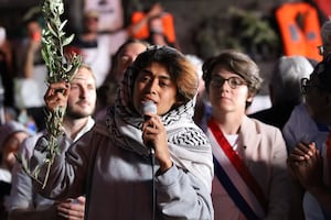 France's campaigning 'Lady Gaza' rallies support for a one-state vision 