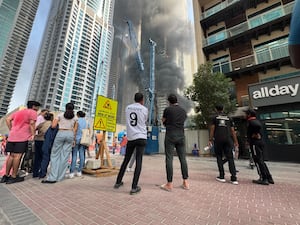 Residents recount trauma of Dubai Marina tower blaze