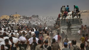 Gazans say ‘strongest and most aggressive’ armed groups controlling aid