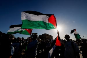 Group of western nations ‘express willingness’ to recognise Palestinian statehood 