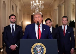 Trump the ‘peacemaker’ becomes wartime president