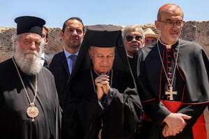 Christian leaders visit West Bank village after brutal settler violence