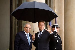Lebanon's Salam reassured by Macron's 'constant support' 